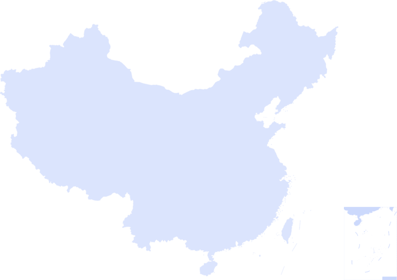 中国战略布局地图